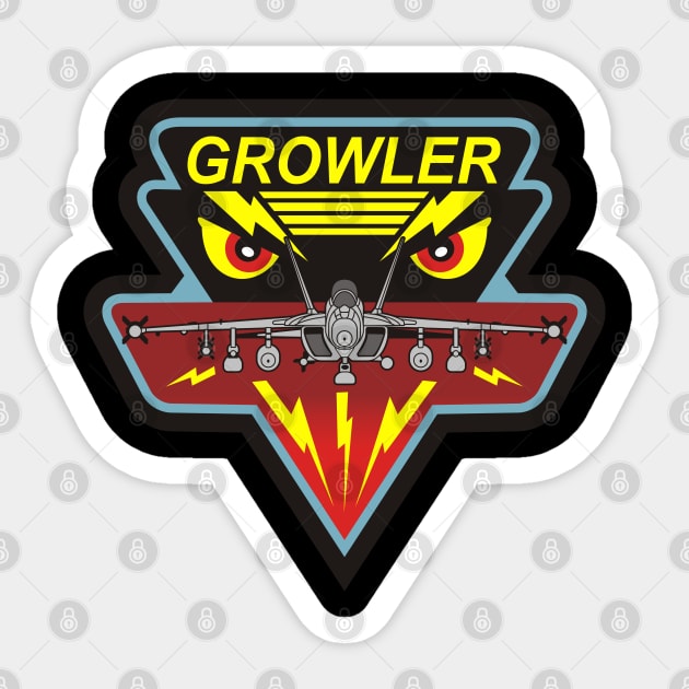 F/A18 Growler Sticker by MBK